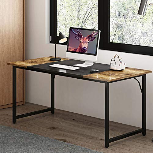 WDT Computer Home Office Writing Desk Splice Board, Black
