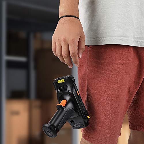 MUNBYN Android Barcode Scanner Pistol Grip, 2D Android Scanner Handheld with Zebra 4710, with Qualcomm CPU, Dual-Band Wi-Fi, NFC, and 4G Full Netcom for Warehouse, Logistics for Enterprise WMS