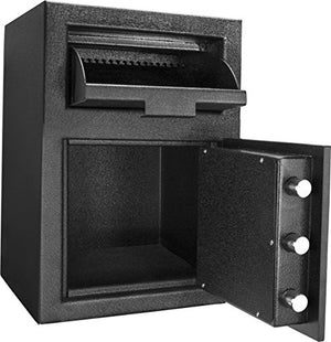 Winbest Steel Depository Safe Digital Keypad Front Load Mail Cash Vault Drop Box Slot (Standard)