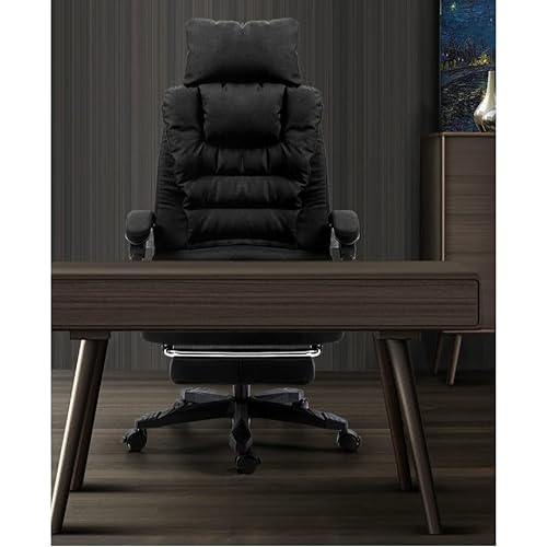 BALAMI Fabric Swivel Office Massage Chair - Family Computer Chair