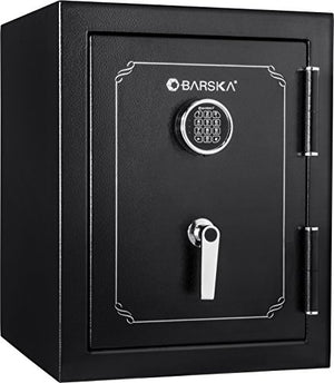 Barska AX13102 Fireproof Digital Keypad Vault Safe 3.51 Cubic Ft, Cu, Black