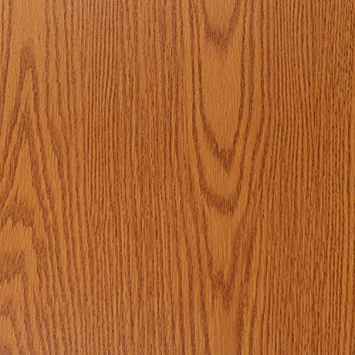 Flash Furniture 28"W x 47.5"L Rectangular Wave Collaborative Oak Thermal Laminate Activity Table - Height Adjustable Short Legs