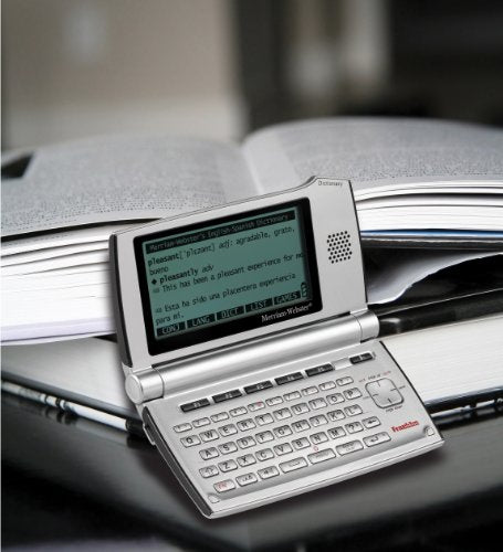 Franklin Electronics BES-2110 Merriam Webster Speaking Spanish English Dictionary Electronic Reference Device