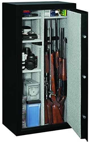 Stack-On SS-22-MB-E SS22 Gun Safe, 22, Black