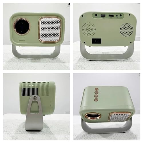 Retro Mini 1080P Projetor 6000 Lumens Portable Beamer Smart TV 5G Home LED LCD Projector