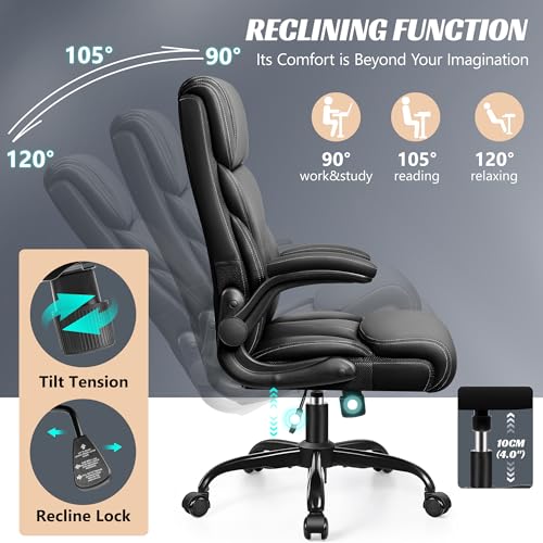HeroSet Ergonomic Big and Tall Office Chair with Adjustable High Back and Lumbar Support