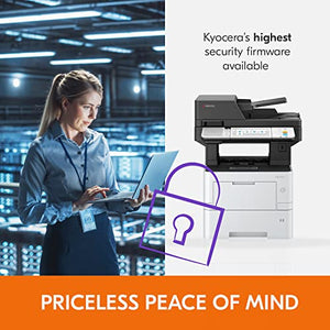 KYOCERA ECOSYS MA4500ix Monochrome Laser Printer, 47 ppm, 1200 dpi, Gigabit Ethernet, 7" Touchscreen - 512 MB