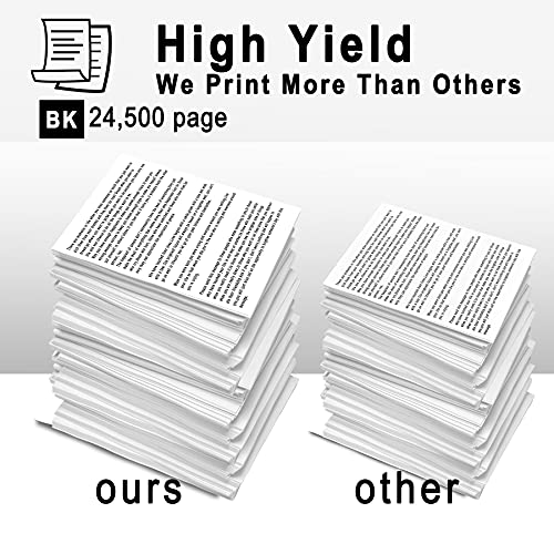 Compatible 90X CE390X Toner Cartridge Replacement for HP Pro M4555fskm M4555 M603n M603xh M601n M601dn M602n M602dn M602x M603n M4555h M4555f Printer Toner Cartridge (3 Pack, 90X Ink Cartridge)
