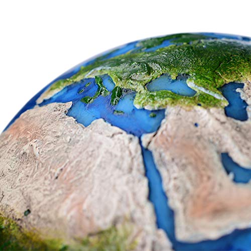 AstroReality Earth | Smart Earth Globe | Geographic Globe | 3D Printed, Hand Painted, 4.72” | Paired with Augmented Reality App | Educational STEM Toy | Interactive Science Learning Kit