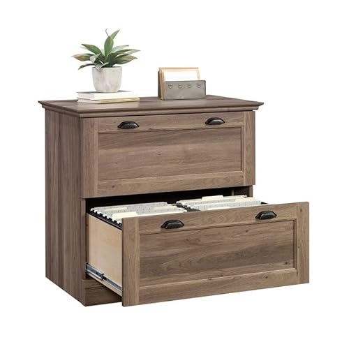 Sauder Barrister Lane Lateral File Cabinet in Salt Oak Finish
