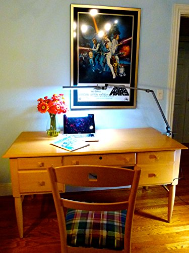 Lumiy Draftsman 2750S Ultra Bright LED Desk Light Table Lamp - White