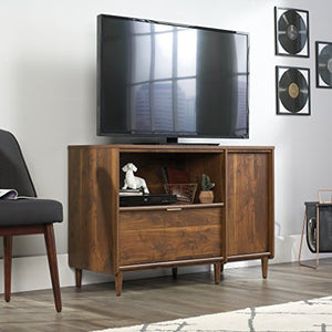 Sauder Clifford Place Credenza, Grand Walnut Finish - TV Stand for TVs up to 46