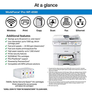 Epson Workforce Pro WF-6590 Network Multifunction Color Printer