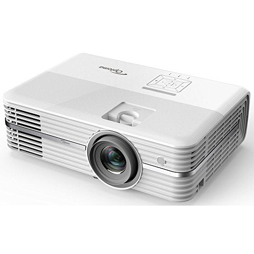 Optoma 4K UHD Home Theater Projector (UHD50) + Hulu $25 Gift Card + Extendable Projector Ceiling Mount + 6ft High Speed HDMI Cable (Black)