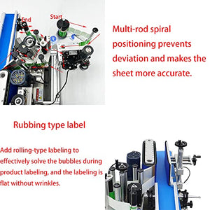 HayWHNKN Automatic Round Bottle Labeling Machine with Coding Function