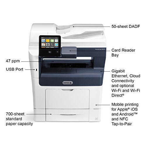 Xerox B405/DN Black and White Multifunction Laser Printer