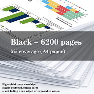 3-Black B2442 B240HA0 Remanufactured Compatible (6200 High Yield) Ink Cartridge Replacement for Lexmark B2546dn B2546dw B2650dn MB2546ade B2650dw MB2546adwe MB2650ade Printer Toner Cartridge.