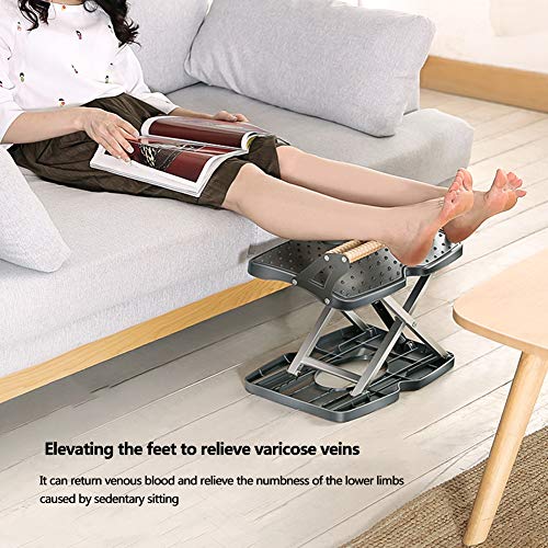 MNSSRN Footrest Desk Step Stool - Relieve Fatigue, Correct Sitting Posture, Massage - Office Furniture