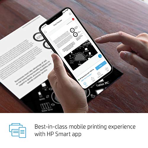 HP Neverstop Laser Printer 1001nw, Wireless Laser with Cartridge-Free Monochrome Toner Tank (5HG80A)