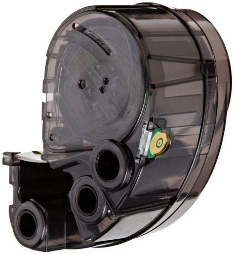 Brady XPS-375-1 IDXPERT PermaSleeve 0.645" Height, 1.015" Width, B-342 Heat-Shrink Polyolefin, Black On White Color Wire Marker Sleeves (100 Per Cartridge)
