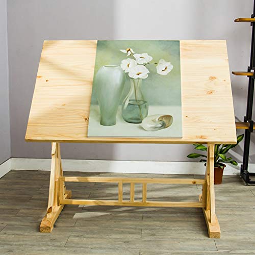Tiltable Desk,with Adjustable Height for Art Design Drawing Writing Painting Crafting Drafting Work and Study