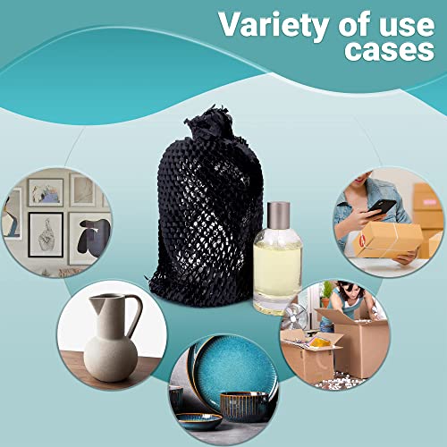 APQ Honeycomb Wrapping Paper 15 inch x 164 foot. Pack of 8 Rolls Biodegradable Packaging Black Paper 15” x 164’ Perforated Rolls Eco-Friendly Packaging Paper. Honeycomb Сardboard for Transportation.