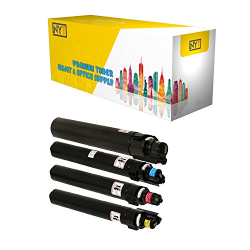 New York Toner New Compatible 4 Pack 888636 888639 888638 888637 High Yield Toner for Ricoh : Aficio MP C2000 | MP C2500 | MP C3000. --Black Yellow Cyan Magenta