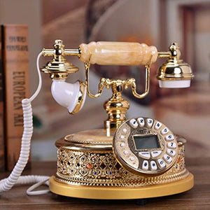 KOSHSH Vintage Push-Button Landline Telephone