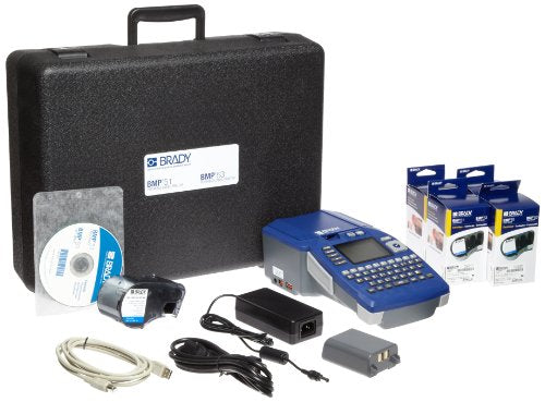 Brady BMP51 Portable Handheld Label Printer Electrical Starter Kit (BMP51-KIT-EL)
