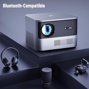 None BAILAI Projector 1080P 2K 4K Video Home Theater Auto 5G Android 3D Portable Proyector