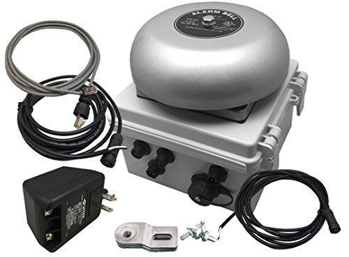 Linortek Netbell-K-M2 All-in-One TCP/IP Loud Electric School Factory Warehouse Break Alarm Bell System Automatic Programmable Bell Timer Software Web-Based Bell Controller w/Two External Bell Outputs