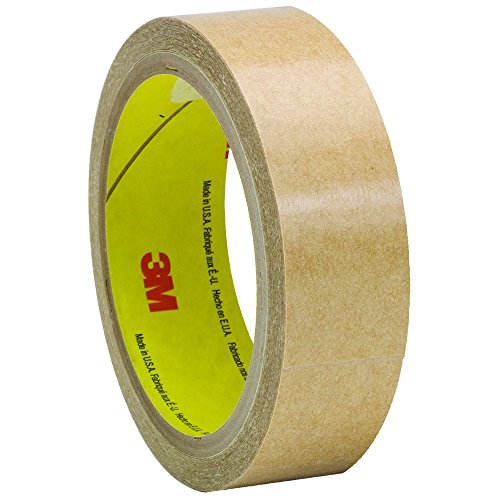 3M 927 Adhesive Transfer Tape, Hand Rolls, 2.0 Mil, 1" x 60 yds, Clear, 6/Case, 3M Stock# 7010302012