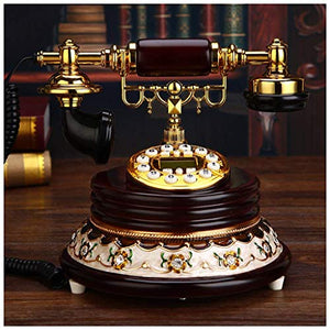 TEmkin European Antique Telephone with Backlighting and Hands-Free Function