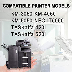 TK717 TK-717 1T02GR0US0 (Black,2 Pack) Toner Cartridge Replacement for Kyocera KM-3050 KM-4050 KM-5050 NEC IT5050 TASKalfa 420i TASKalfa 520i Toner Kit Printer