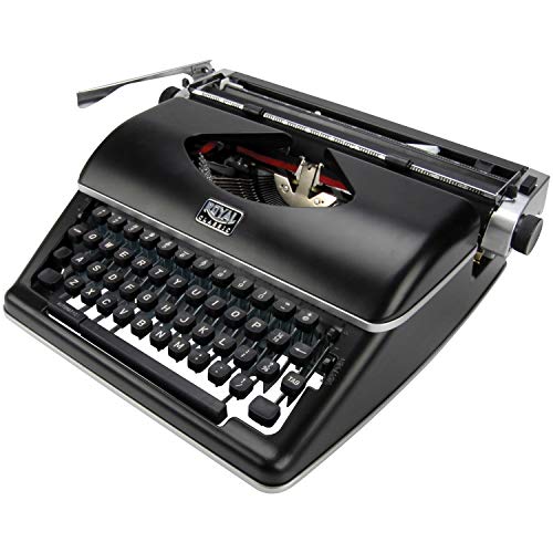 Classic manual typewriter black