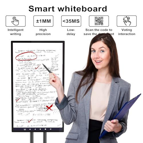 AI-BOARD 43" Smart Board 4K UHD Touchscreen Display Digital Whiteboard