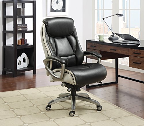 Serta 44942 Smart Layers Executive Tranquility Office Chair, Black