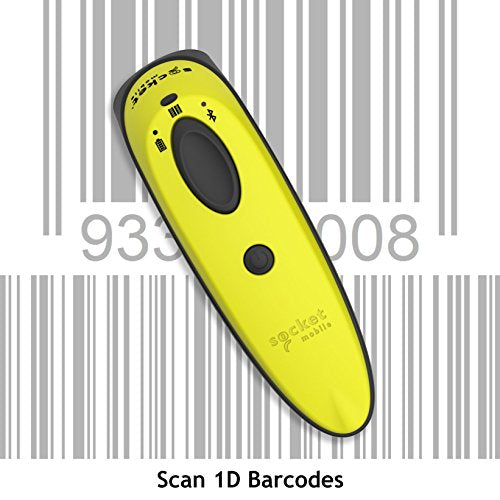 Socket Mobile CX3372-1765 DuraScan D700, 1D Imager Barcode Scanner, Green, 1.5" Height, 1.6" Width, 5.2" Length