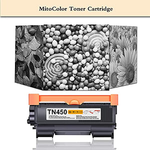 Compatible 6-Pack TN 450 High Yield Toner Cartridge Replacement for Brother TN-450 TN450 TN420 MFC-7360N DCP-7065DN IntelliFax 2840 2940 MFC-7860DW MFC-7460DN HL-2270DW MFC7240 Printer