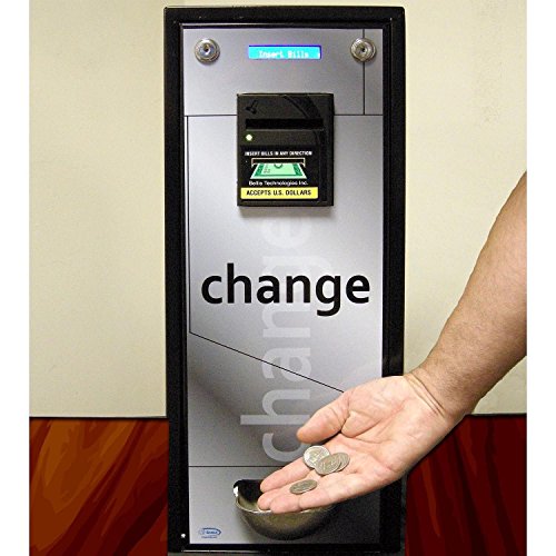 SEAGA Dollar Bill Changer Coin Vending Machine Fits 1,000 Coins ($250) or US Quarter Sized Tokens for Games or Slot Machines Best ChangeMaker