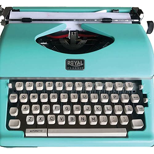 Royal 79101t Classic Manual Typewriter (Mint Green)