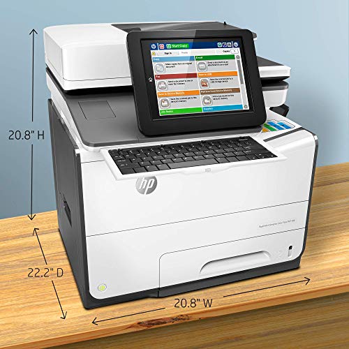 HP G1W41A#BGJ PageWide Enterprise Color Flow MFP 586Z 8" (Renewed)
