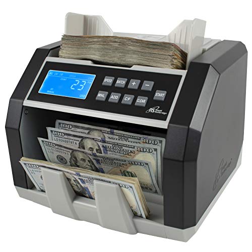 Royal Sovereign High Speed Bill Counter with UV, MG, IR Counterfeit Bill Detector & Front Loader (RBC-ED200)