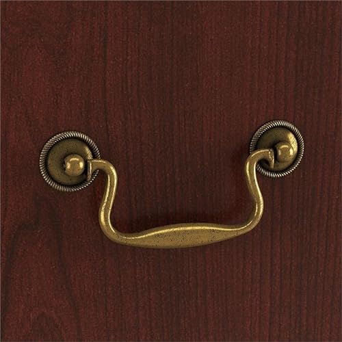 BOWERY HILL Traditional Wood Executive Lateral File Cabinet in Cherry