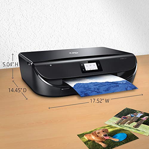 HP Envy 5055 Wireless All-in-One Photo Printer, HP Instant Ink & Amazon Dash Replenishment Ready (M2U85A) (Renewed)