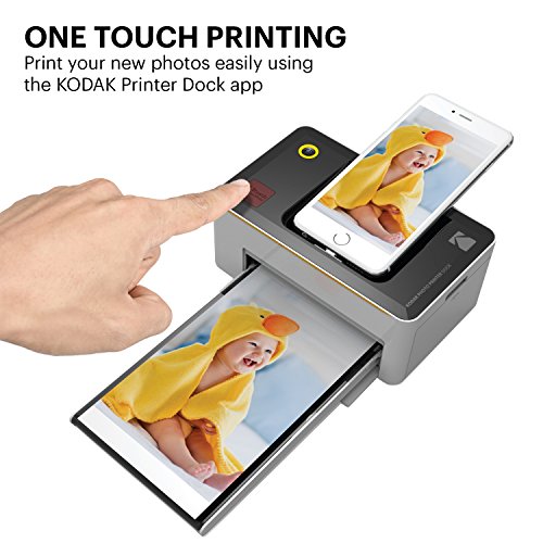 Kodak Scanza Film Scanner & Dock Printer Bundle - Scan, Save and Print Negatives & Slides to 4x6 Prints - Set Includes Kodak Printer Dock, Kodak Scanza Digital Film Scanner & 16GB SD Card w/Reader