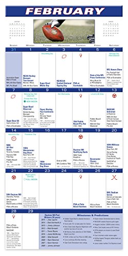 The Official Sports Fanatic's Walmanac 2016 Calendar