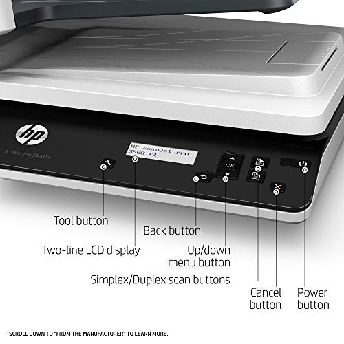 HP ScanJet Pro 3500 f1 Flatbed Scanner (L2741A)