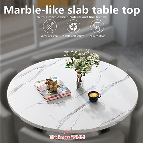 HSHBDDM Round Club Table and Chair Set - Office Reception, Coffee, Dining, Conference Room Furniture
