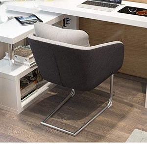 YIFANF Office Chair Cushion Seat Ergonomics High Back Computer Chair - Dignified (Dark Gray, 43x57x82cm)